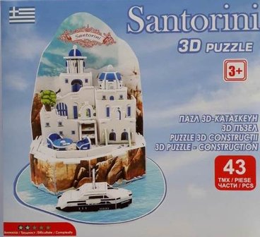 3D-Puzzel Santorini