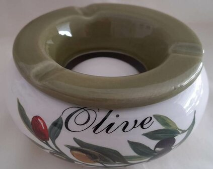 Ashtray Olive