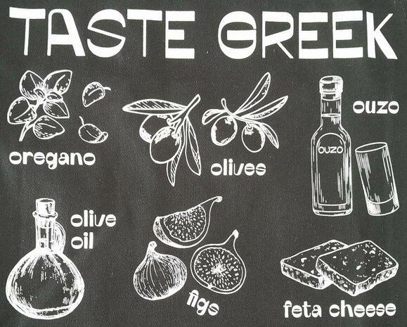 Apron "Taste Greek"